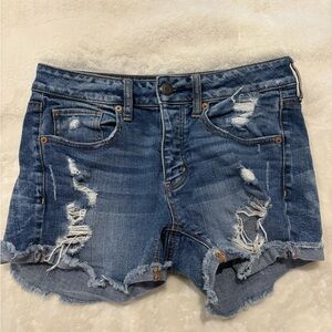 Women's Denim American Eagle Tomgirl Shorts